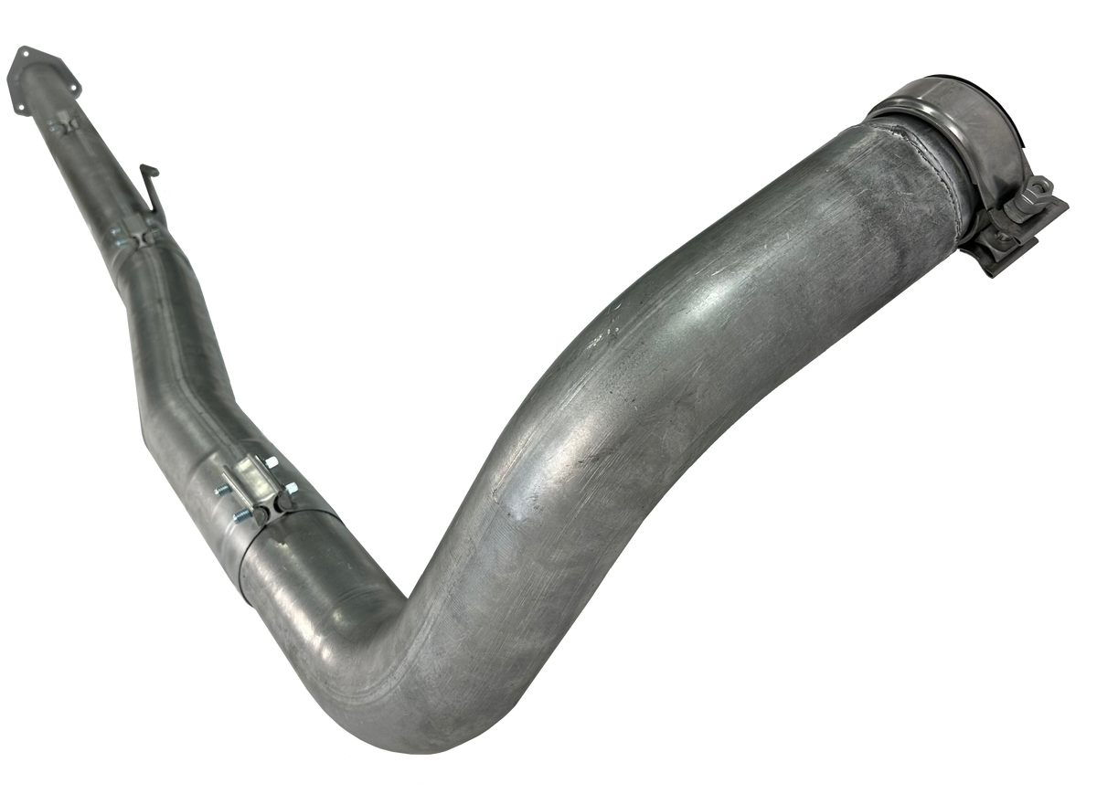4" Turbo Back Race Pipe C&C | 2023-2026 Ford 6.7L Cab & Chassis Powerstroke