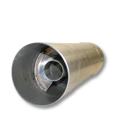 5" Round Body Aluminized Diesel Resonator