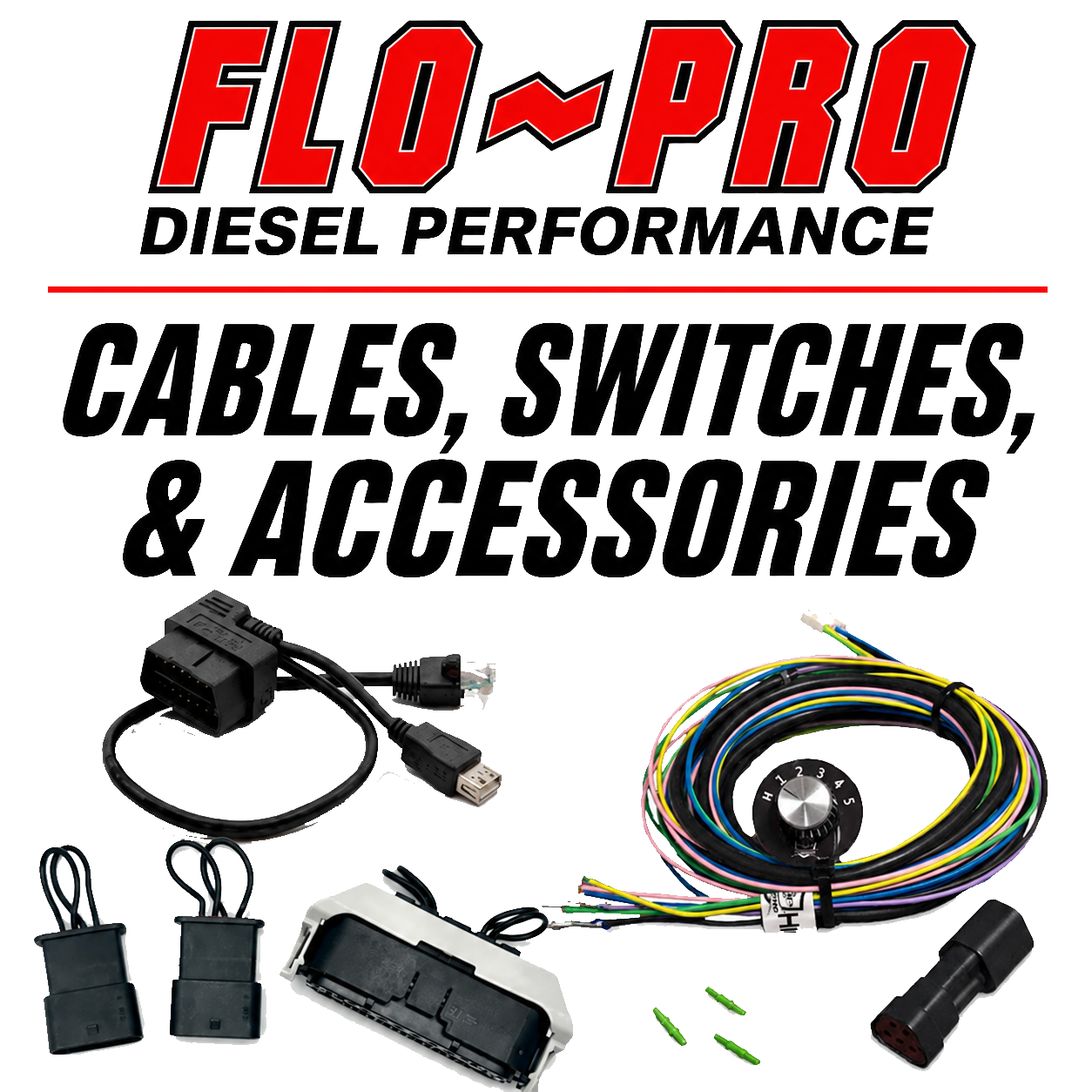 FloPro Dodge, Chrysler, Jeep SGW Bypass Cable STD